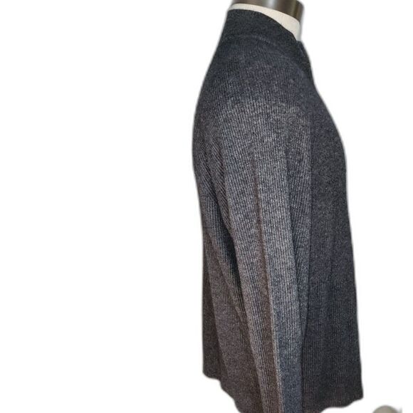 Tasso Elba Spa Men's Grey Long Sleeve Wool Blend Sweater Size L - Picture 2 of 7